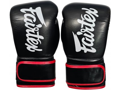 Fairtex boxerské rukavice na Kickbox MCFBL - černé