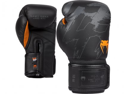 Venum S47 boxerské rukavice - černo/oranžové