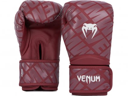 Venum Contender 1.5 XT boxerské rukavice - vínovo/bílé