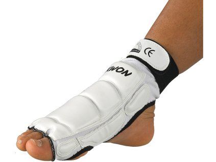 Kwon Taekwondo chrániče nártů - bílé