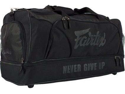 Fairtex sportovní taška - černo/černá