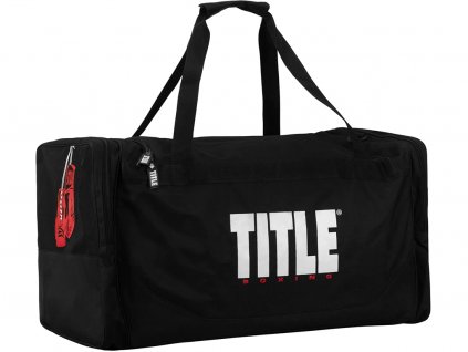 Title Boxing Deluxe sportovní taška - černá