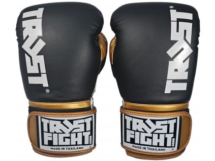 Trust Fight boxerské rukavice Squire - černo/stříbrno/zlaté
