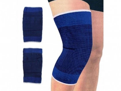 Elastická bandáž kolene 1 ks - modrá