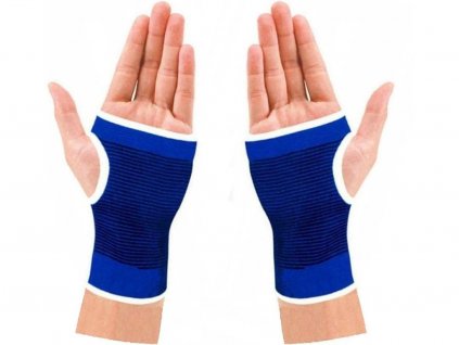 Elastická bandáž ruky 1 ks - modrá