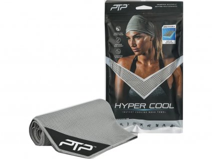 PTP Hyper Cool chladící ručník 30x100 cm - silver