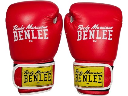 Benlee Tough Leather Boxing Gloves - red/white