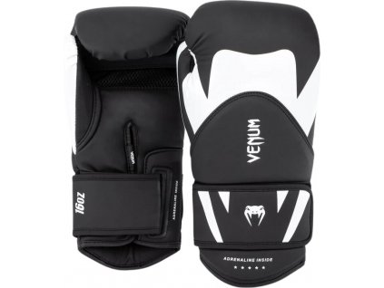 Venum Challenger 4.0 Boxing Gloves - Black/White | MMAshop.eu