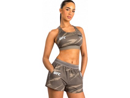 UFC Adrenaline by Venum Fight Week Women’s Performance Short - Desert Camo