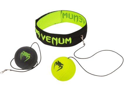 Venum Reflex Ball - Black/yelllow