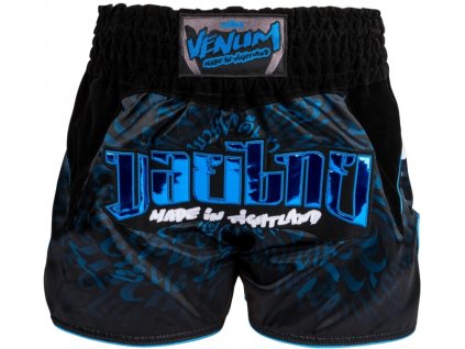Venum Attack Muay Thai šortky - černo/modré