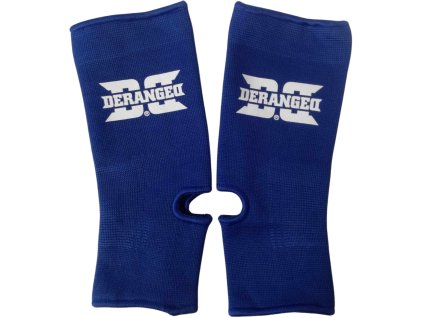 Deranged ankle pads uniform size - blue