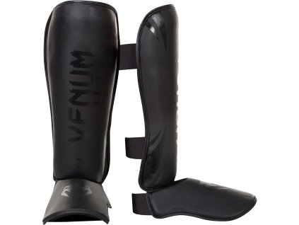 venum challenger standup shin guards matte blk 0