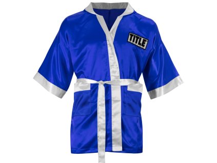 Title Boxing Pro Fingertip župan 2.0 - modro/bílý