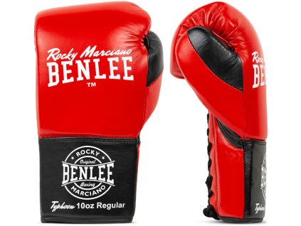 Benlee Typhoon boxerské kožené rukavice - červeno/černé