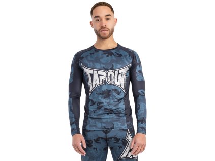 Tapout Duncan rashguard long sleeve - camo blue