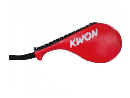 Kwon lapa taekwondo dvojitá - červená mmashop.eu