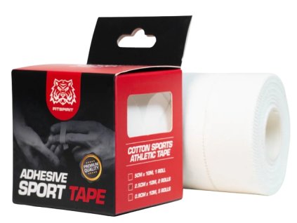 Fitspirit sportovní tejpy 10m x 2,5cm - 2 role  | MMAshop.eu