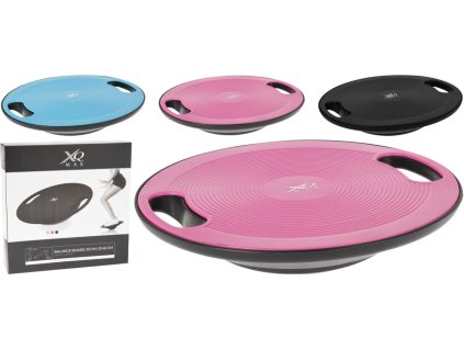XQ MAX balanční podložka 40 cm x 10 cm - černá