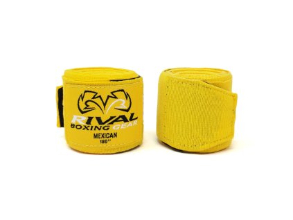 RIVAL Mexican boxerské bandáže 5,3 m - žluté