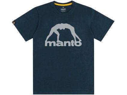 Manto Vibe 25 tričko - modro/šedé