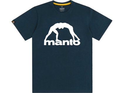 Manto Vibe 25 tričko - modro/bílé