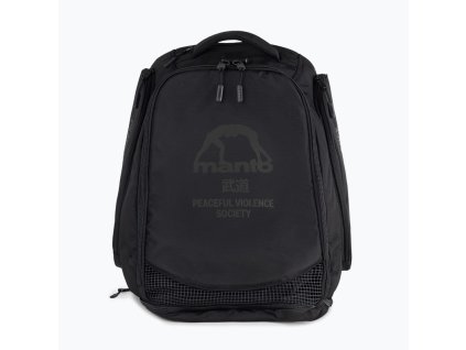 Manto Society Convertible backpack - Black/Black