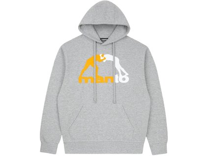 Manto mikina Logo - šedá