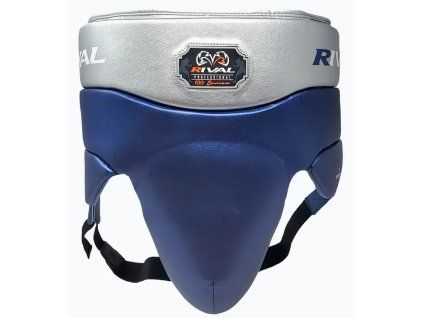 Rival Boxing RNFL100 Professional No Foul Groin Protector - Blue/Silver