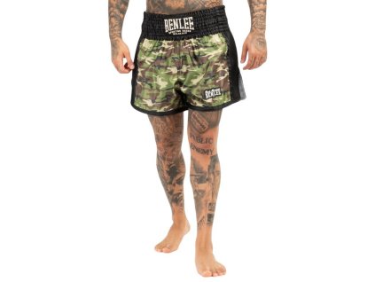 Benlee Hinkley thajské šortky Woodland - kamufláž