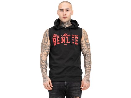 Benlee Darry pánská mikina bez rukávů - černo/červená