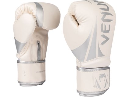 Venum Challenger 2.5 boxerské rukavice - bílo/stříbrné