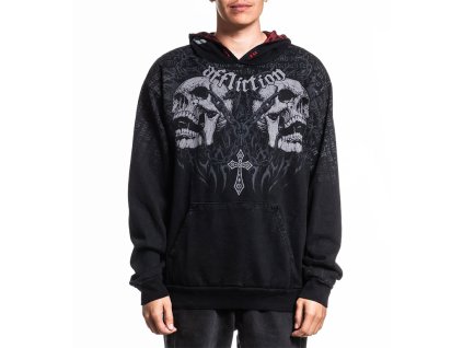 Affliction Decimation mikina - černá