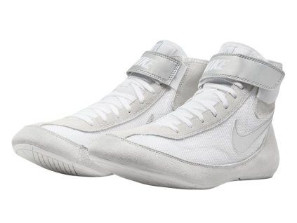 Nike SpeedSweep VII boxing shoes - white/silver