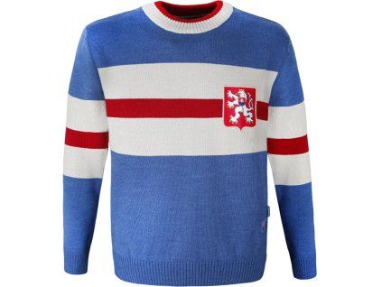 Kama pletený retro-dres ČSR - MS 1947 s malým znakem