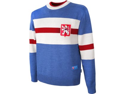 Kama pletený retro-dres ČSR - MS 1947 s malým znakem
