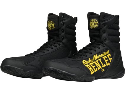 Benlee Strike Boxing Shoes - Black/Yellow