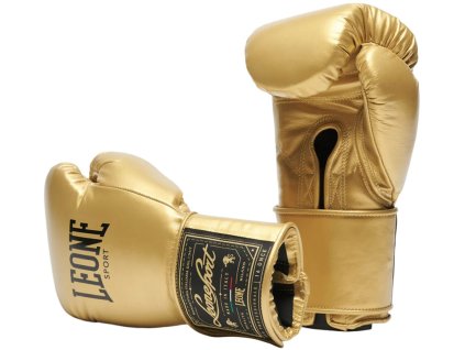 Leone 1947 boxerské rukavice Orlando Classico hook and loop - zlaté