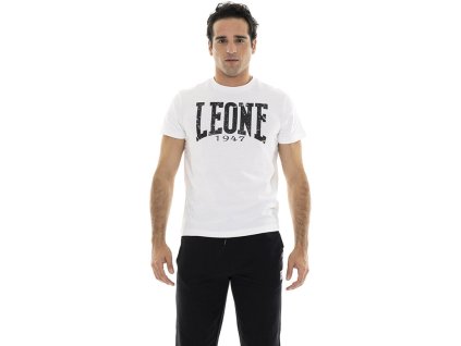Leone 1947 tričko s logem Iconic Vintage - bílé
