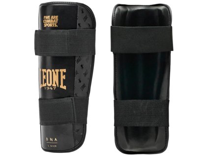 Leone 1947 DNA chrániče holení bez nártu - černo/zlaté