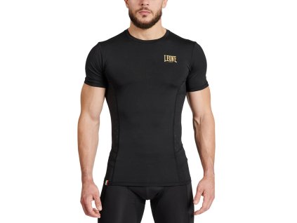 Leone 1947 DNA funkční tričko - černo/zlaté