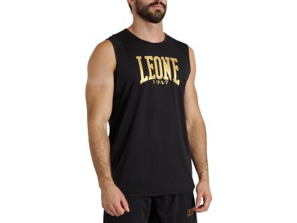 Leone 1947 tréninkové tílko DNA - černo/zlaté