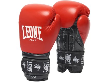 Leone 1947 boxerské rukavice Ambassador - červené