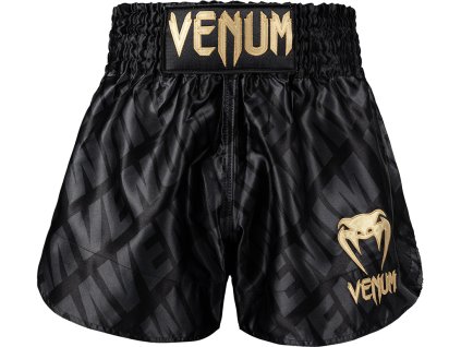 Venum Contender XT Muay Thai šortky - černo/zlaté