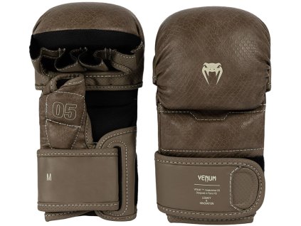 Venum Impact Evo Scales MMA Sparring rukavice - hnědé