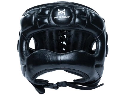 HIT N MOVE Face Saver boxerská helma - černá