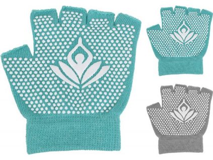 XQ Max Yoga protiskluzné rukavice - tyrkysové