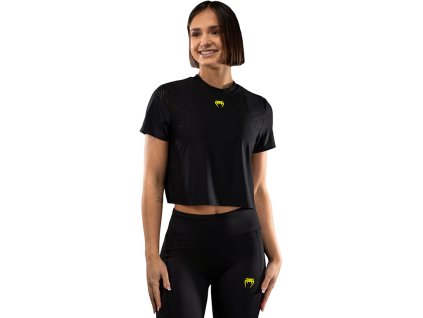 Venum Lazer dámské Dry Tech tričko - černo/žluté