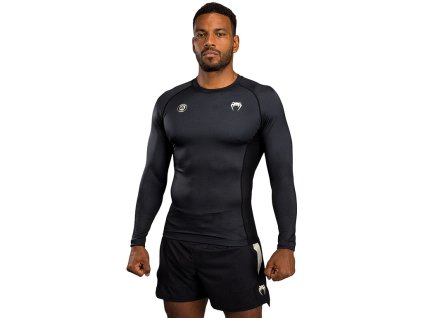 Venum x Roger Gracie Academy rashguard dlouhý rukáv - černý