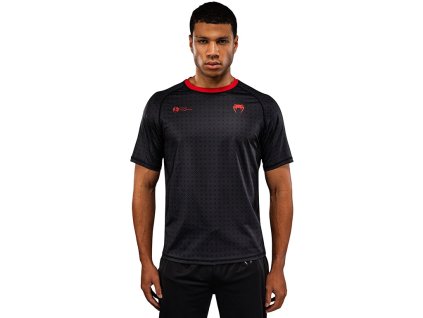 Venum x Roger Gracie Signature Dry Tech tričko - černo/červené
